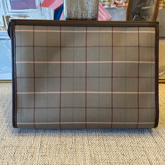 Burberry Canvas & Leather Clutch - Picture 4 of 11